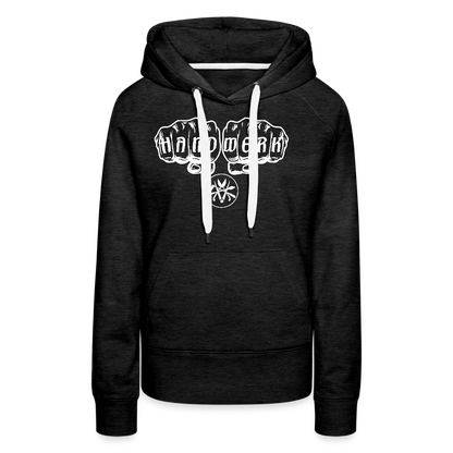 Frauen Premium Hoodie "Spengler" - Anthrazit