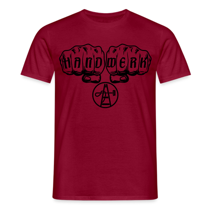 Unisex T-Shirt "Gebäudereiniger" Ziegelrot Männer T-Shirt