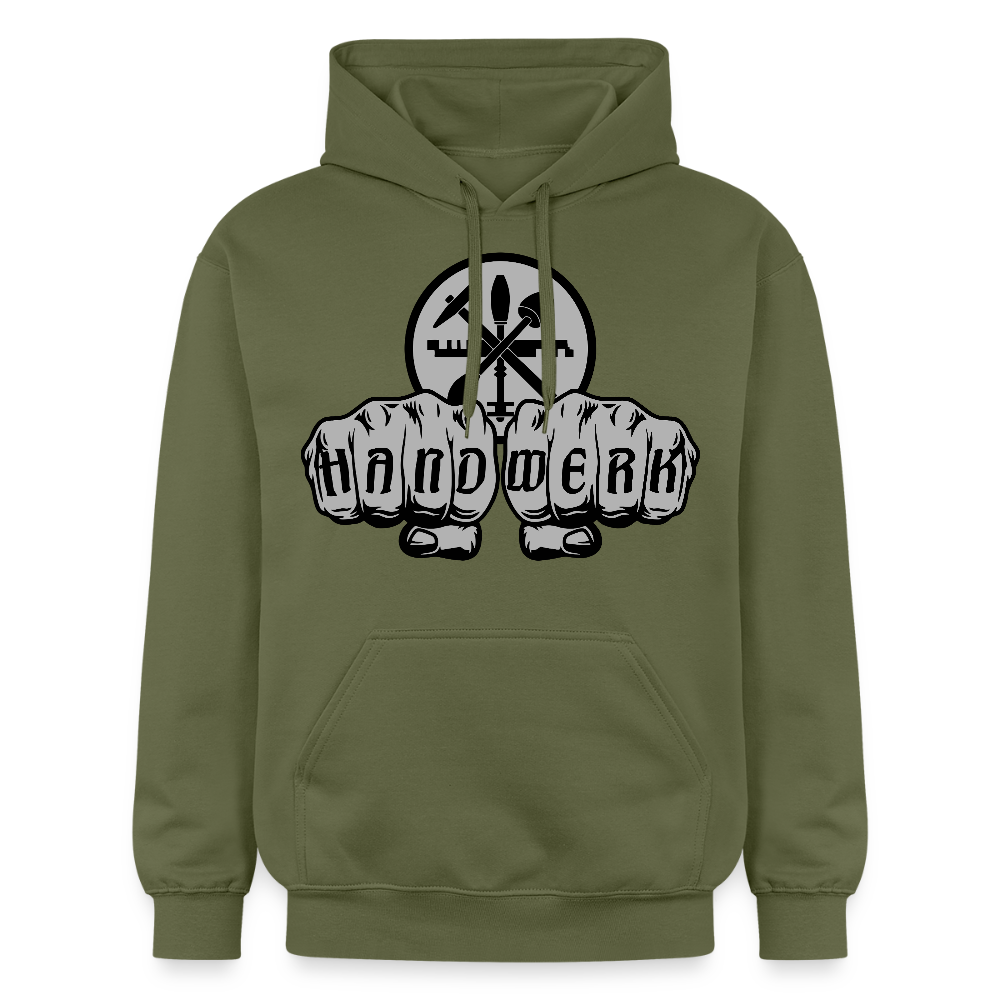 Gildan Unisex Softstyle® "Glaser" Militärgrün Gildan Unisex Softstyle® Midweight Hoodie