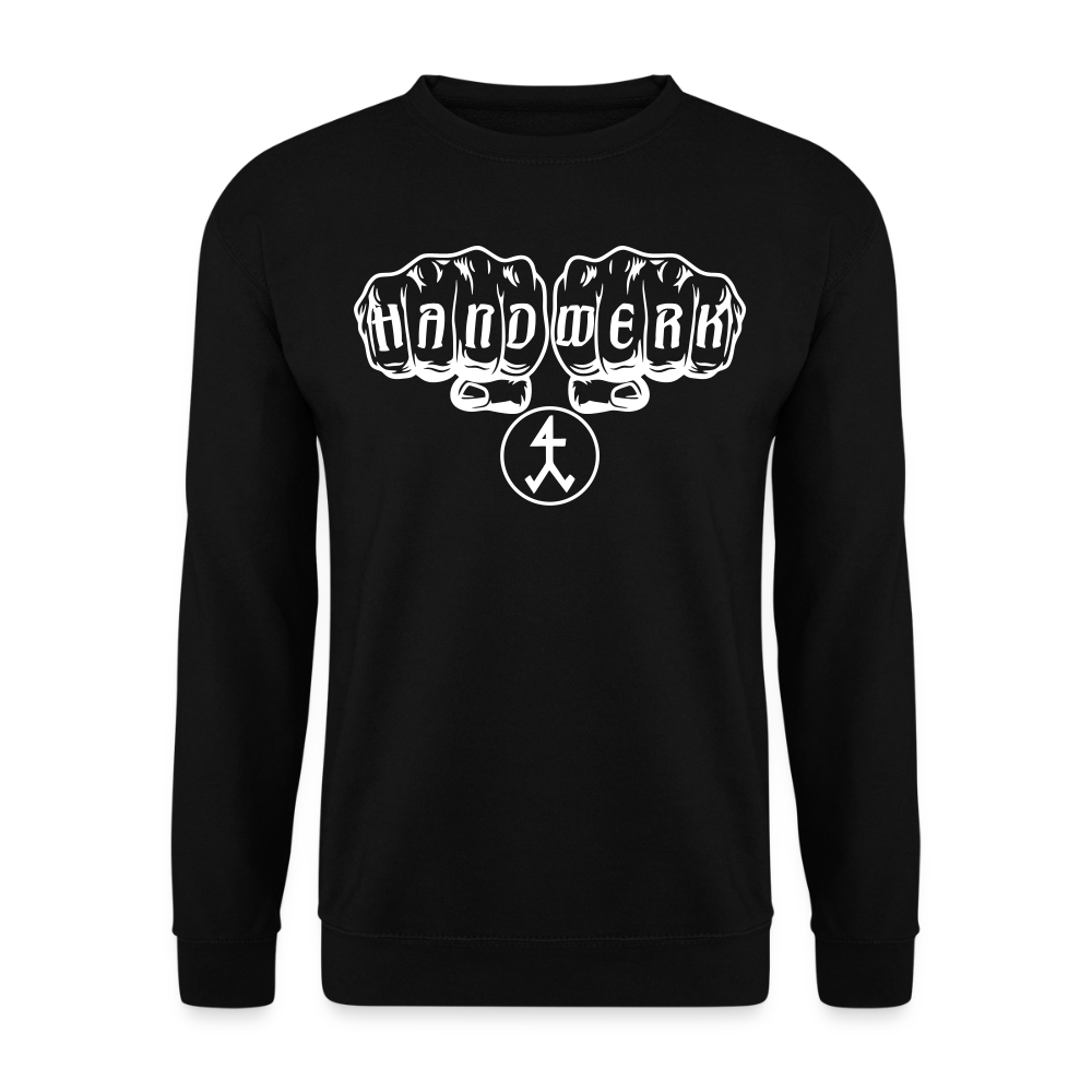 Unisex Pullover "Steinmetz" Schwarz Unisex Pullover