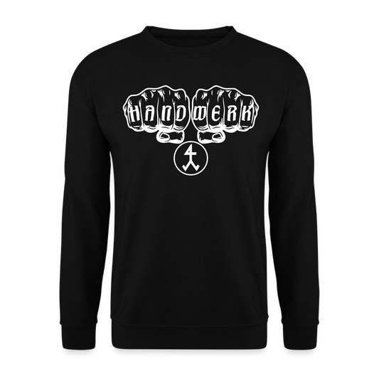 Unisex Pullover "Steinmetz" - Schwarz