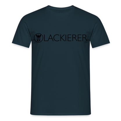 Unisex T-Shirt "Lackierer" Navy Männer T-Shirt