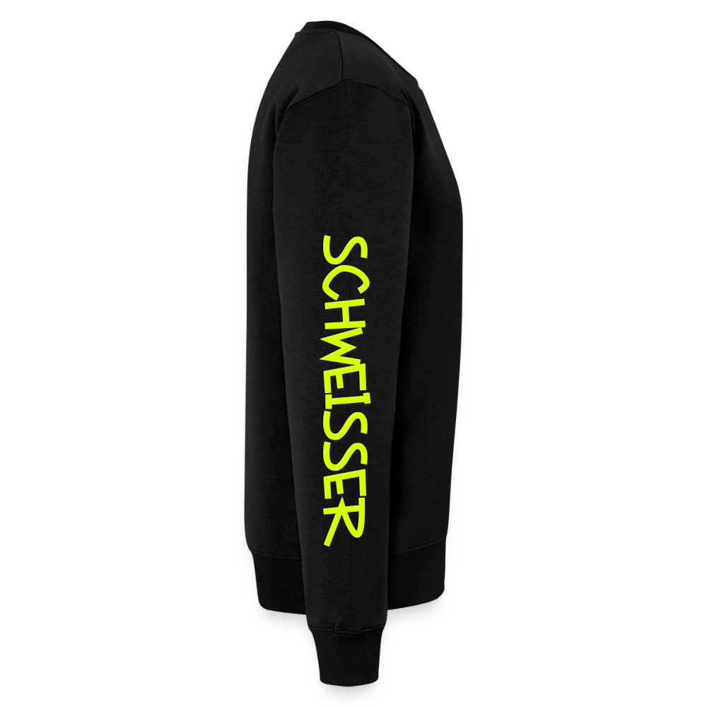 Unisex Premium Pullover "Schweisser" neongelb Männer Premium Pullover