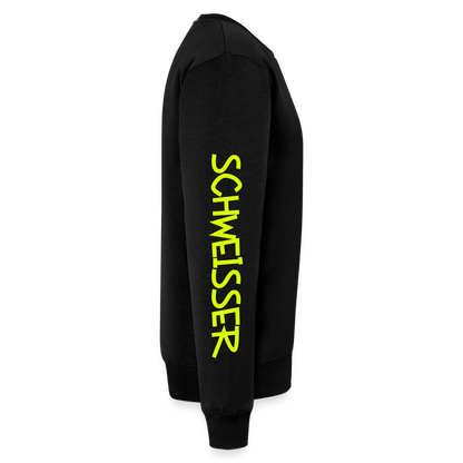 Unisex Premium Pullover "Schweisser" neongelb Männer Premium Pullover