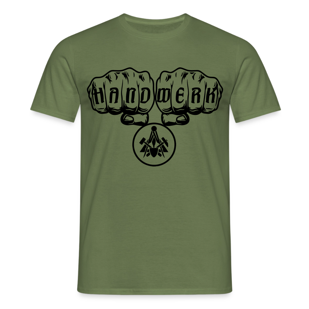 Unisex T-Shirt "Maurer" Militärgrün Männer T-Shirt {{ color }}