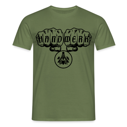 Unisex T-Shirt "Maurer" Militärgrün Männer T-Shirt {{ color }}