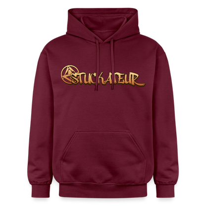Gildan Unisex Softstyle® "Stuckateur" Maroon Gildan Unisex Softstyle® Midweight Hoodie