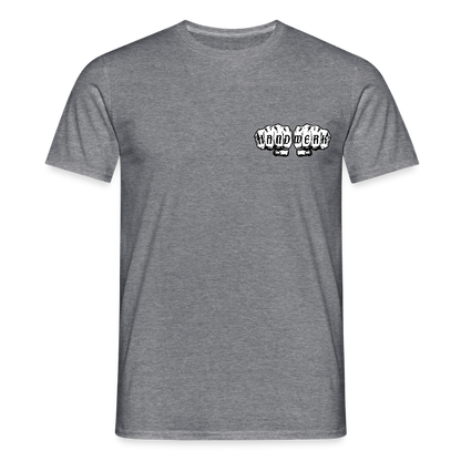Unisex T-Shirt "Metzger" - Graphit meliert