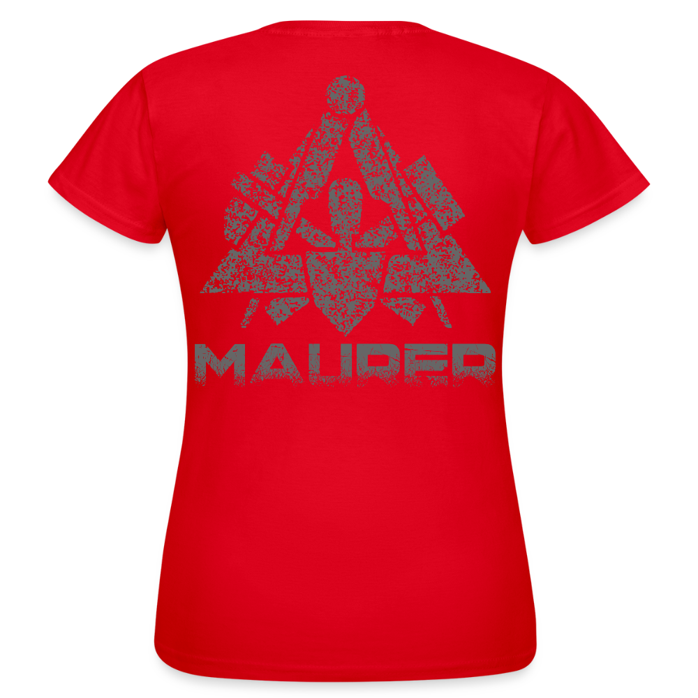 Frauen T-Shirt "Maurer" Rot Frauen T-Shirt