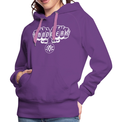 Frauen Premium Hoodie "Spengler" - Purple