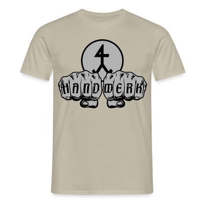 Unisex T-Shirt "Steinmetz" Sandbeige Männer T-Shirt