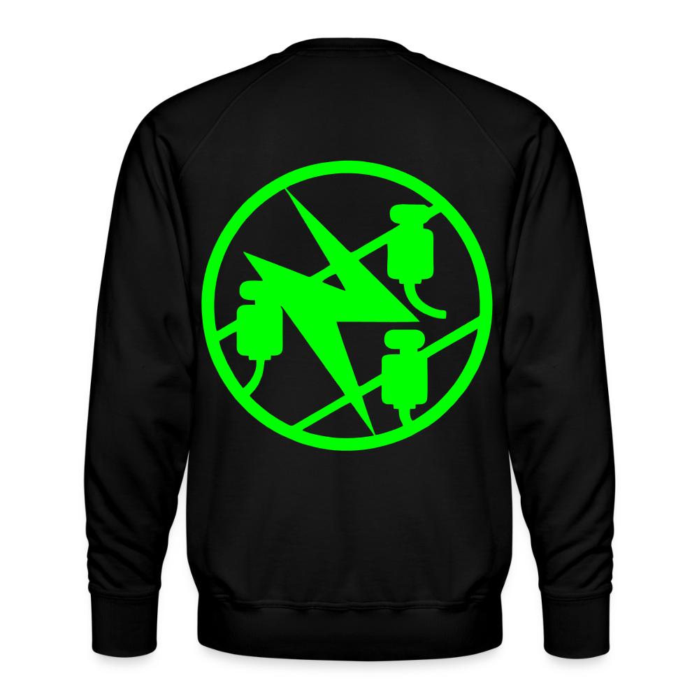 Unisex Premium Pullover "Elektriker" neongrün Männer Premium Pullover