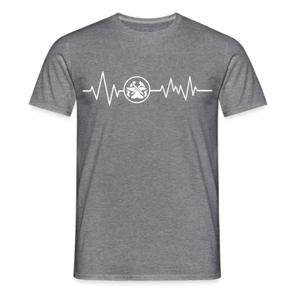 Unisex T-Shirt "Metallbauer" Graphit meliert Männer T-Shirt