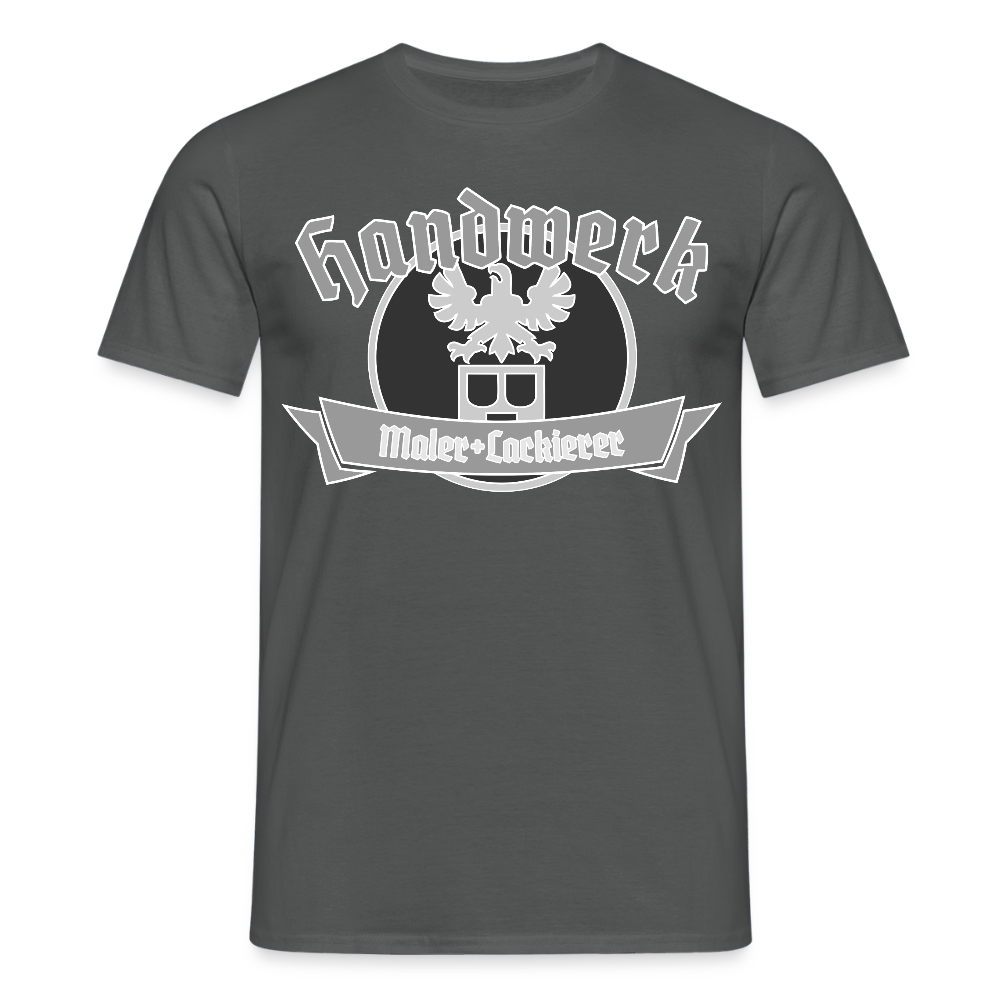 Unisex T-Shirt "Maler/Lackierer" Anthrazit Männer T-Shirt