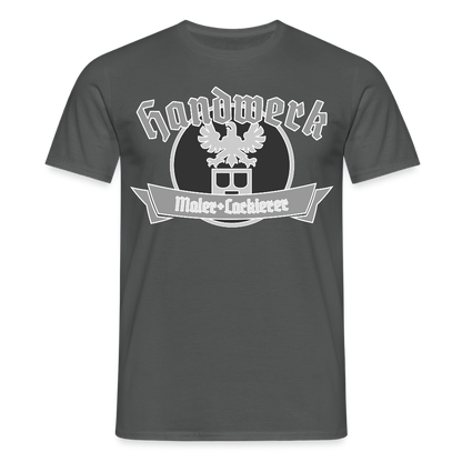Unisex T-Shirt "Maler/Lackierer" Anthrazit Männer T-Shirt