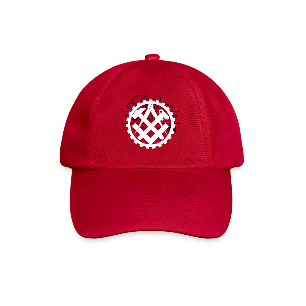 Baseballkappe "Mechaniker" klassisch Rot One size Baseballkappe