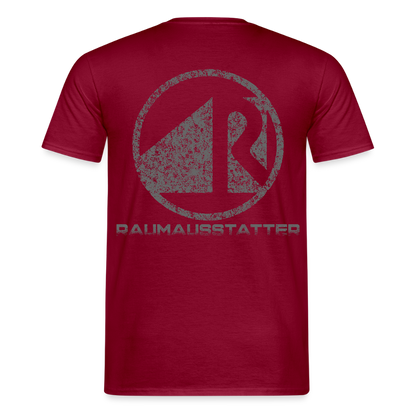 Unisex T-Shirt "Raumausstatter" Ziegelrot Männer T-Shirt