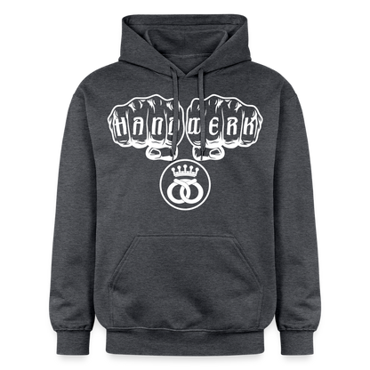 Gildan Unisex Softstyle® "Bäcker" Dunkelgrau meliert Gildan Unisex Softstyle® Midweight Hoodie