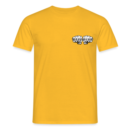 Unisex T-Shirt "Metallbauer" - Gelb