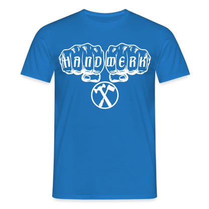 Unisex T-Shirt "Installateur" Royalblau Männer T-Shirt