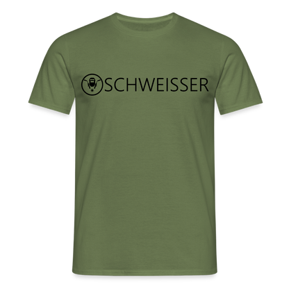 Unisex T-Shirt "Schweisser" Militärgrün Männer T-Shirt