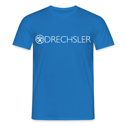 Unisex T-Shirt "Drechsler" Royalblau Männer T-Shirt