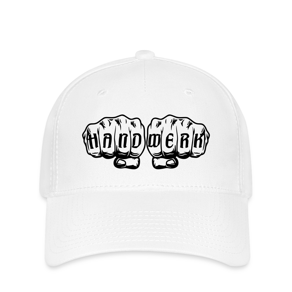 Flexfit Cap "Handwerk" Weiß Flexfit Cap