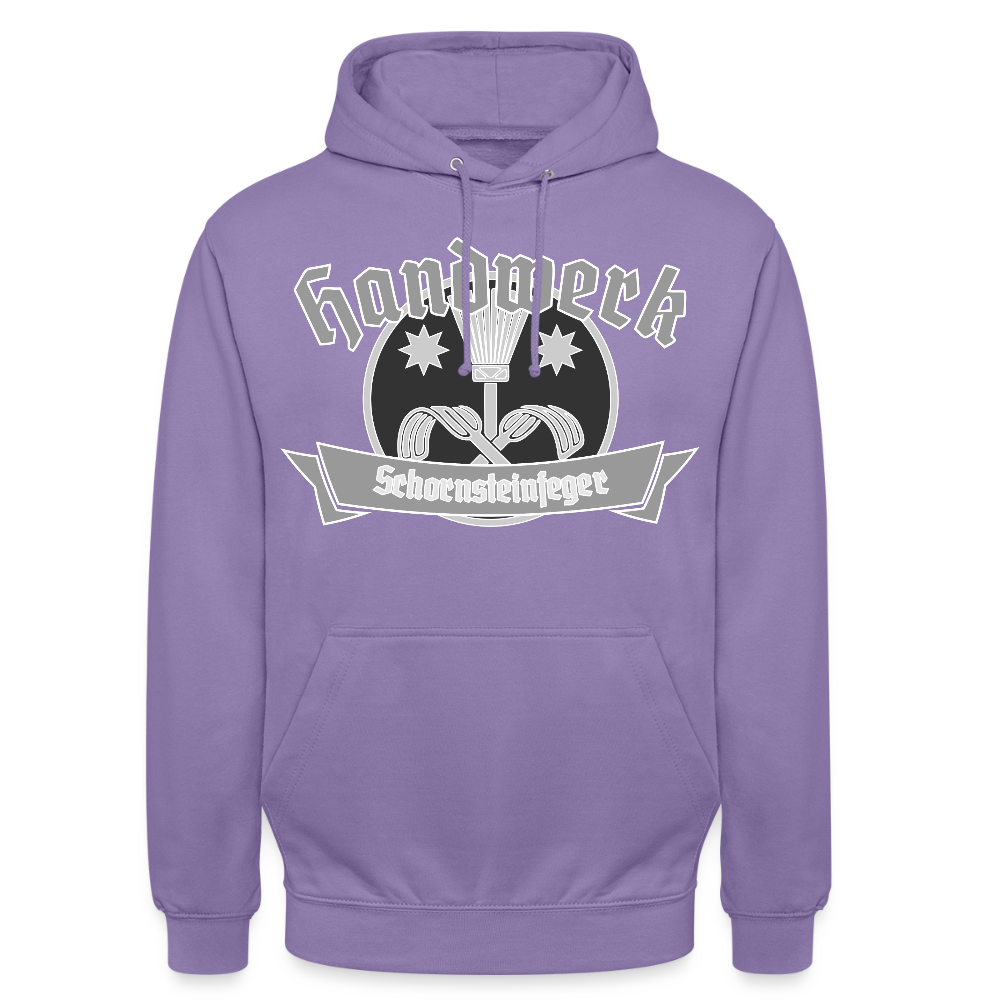 Unisex Hoodie "Schornsteinfeger" Lavendel Unisex Hoodie