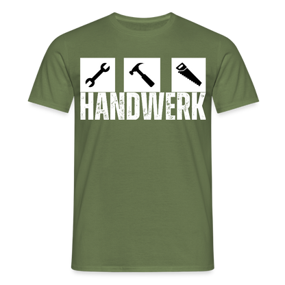 Unisex T-Shirt "Werkzeug" Militärgrün Männer T-Shirt