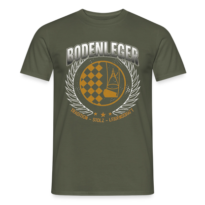 Unisex Tradition T-Shirt von Spreadconnect, Männer T-Shirt aus Baumwolle mit Traditionellem Design und Logo, bequem und casual.