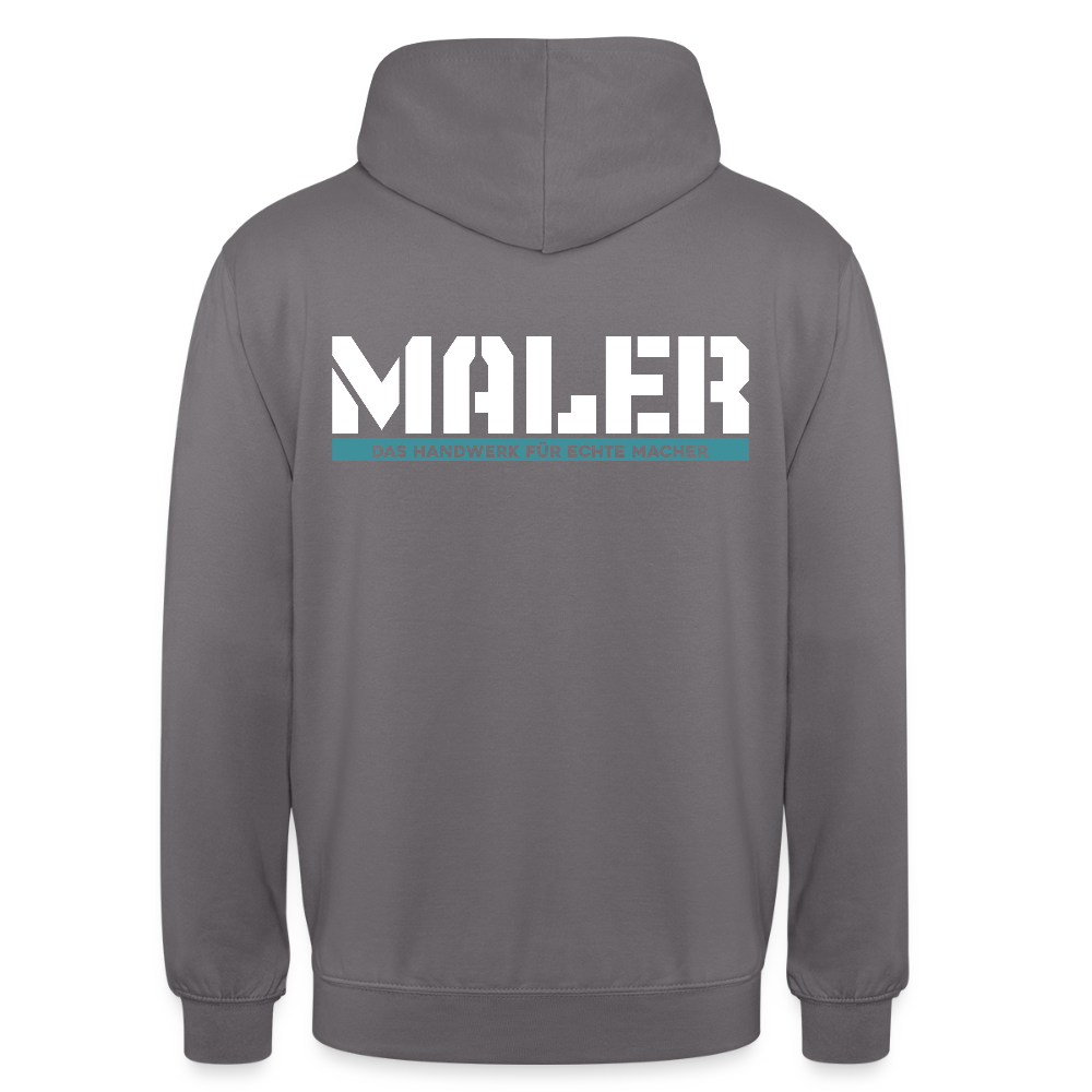 Unisex Hoodie HW-300 | MACHER "Maler" Mittelgrau Unisex Hoodie {{ color }}
