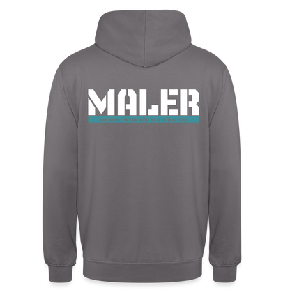 Unisex Hoodie HW-300 | MACHER "Maler" Mittelgrau Unisex Hoodie {{ color }}