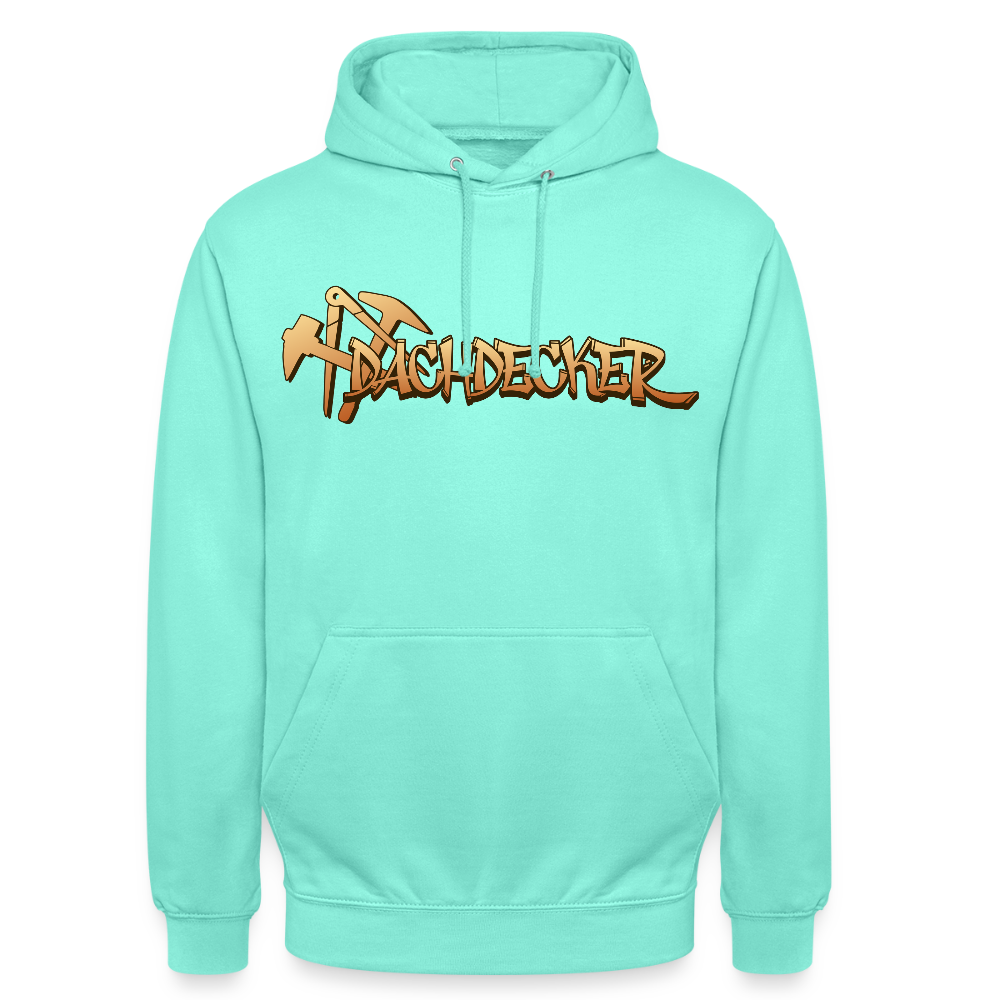 Unisex Hoodie "Dachdecker" Mint Unisex Hoodie