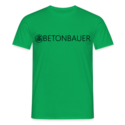 Unisex T-Shirt "Betonbauer" Kelly Green Männer T-Shirt