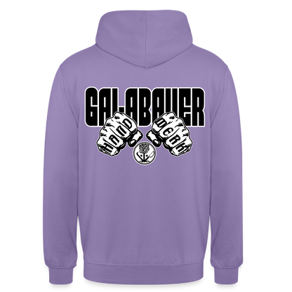 Unisex Hoodie "GaLaBauer" (beidseitig bedruckt) Lavendel Unisex Hoodie