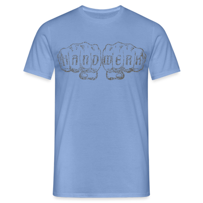 Unisex T-Shirt "Handwerk" carolina blue Männer T-Shirt