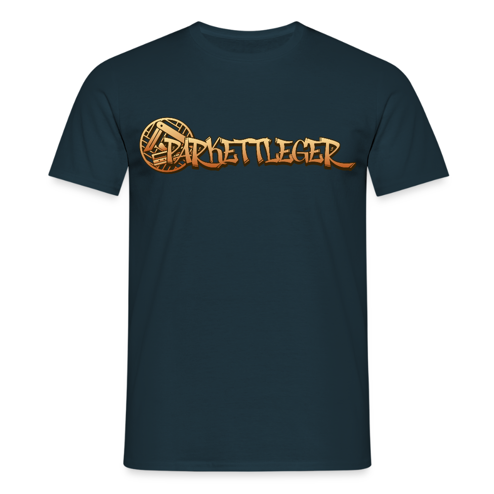 Unisex T-Shirt "Parkettleger" Navy Männer T-Shirt