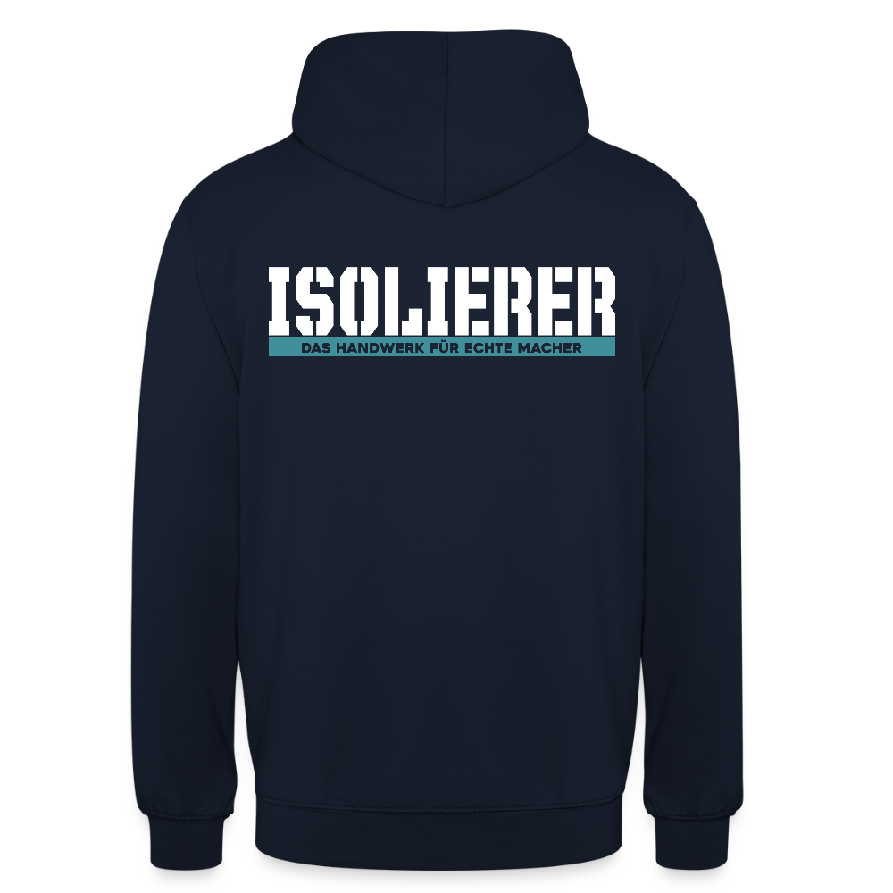Unisex Hoodie HW-300 | MACHER "Isolierer" Navy Unisex Hoodie {{ color }}