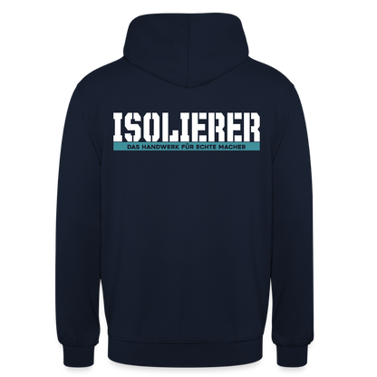Unisex Hoodie HW-300 | MACHER "Isolierer" Navy Unisex Hoodie {{ color }}