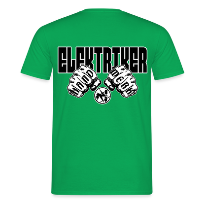 Unisex T-Shirt "Elektriker" Kelly Green Männer T-Shirt