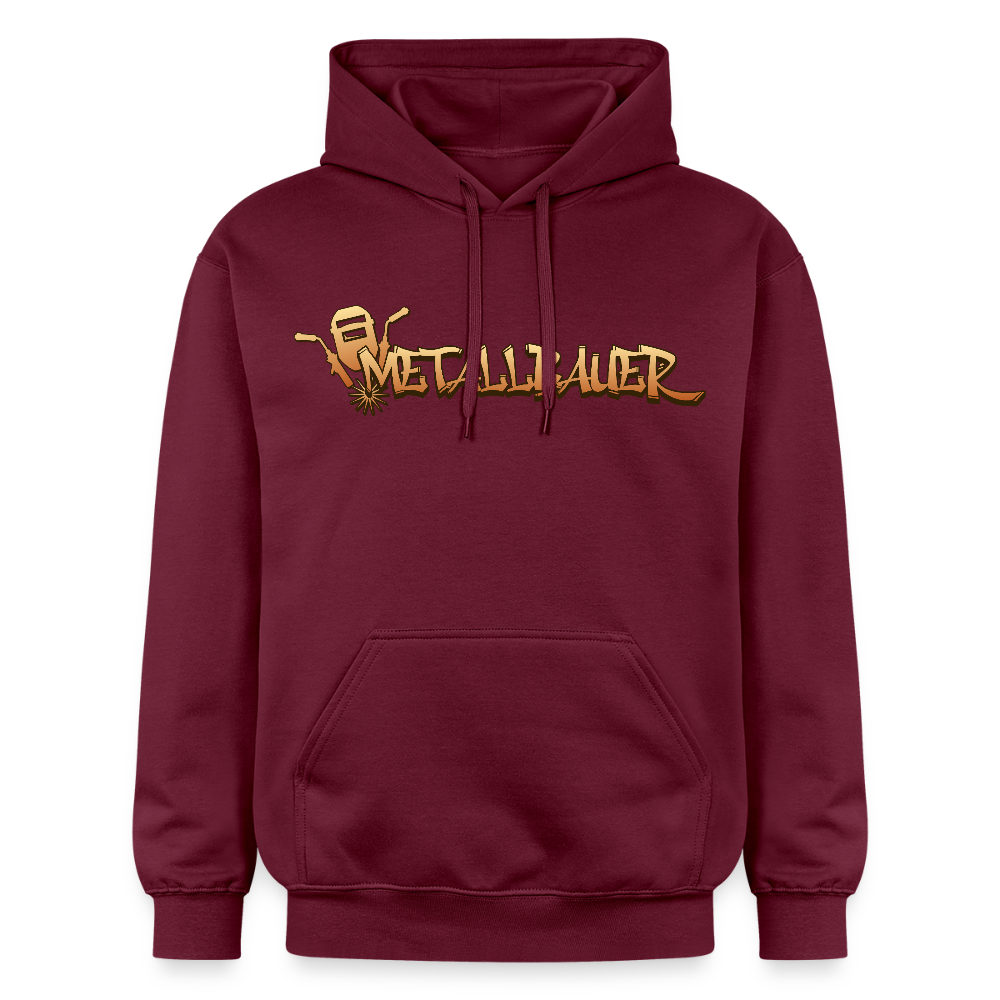 Gildan Unisex Softstyle® "Metallbauer" Maroon Gildan Unisex Softstyle® Midweight Hoodie