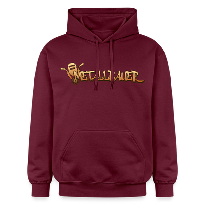 Gildan Unisex Softstyle® "Metallbauer" Maroon Gildan Unisex Softstyle® Midweight Hoodie