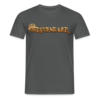 Unisex T-Shirt "Strassenbauer" Anthrazit Männer T-Shirt