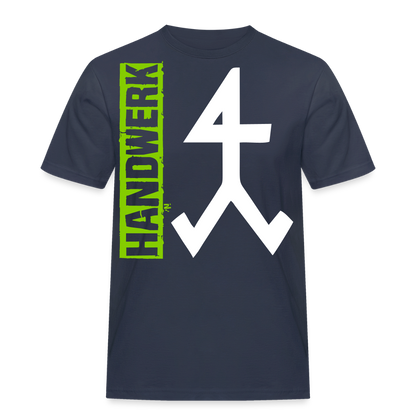 Unisex Workwear T-Shirt "Steinmetz" Navy Männer Workwear T-Shirt