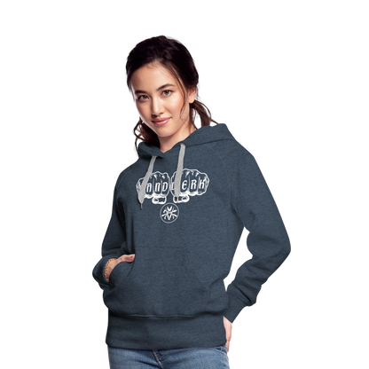 Frauen Premium Hoodie "Spengler" - Jeansblau