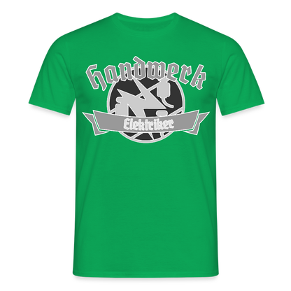 Unisex T-Shirt "Elektriker" Kelly Green Männer T-Shirt