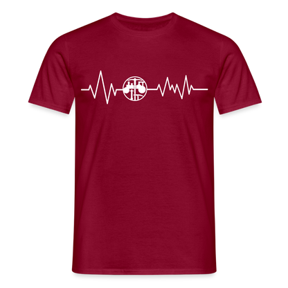 Unisex T-Shirt "Strassenbauer" Ziegelrot Männer T-Shirt