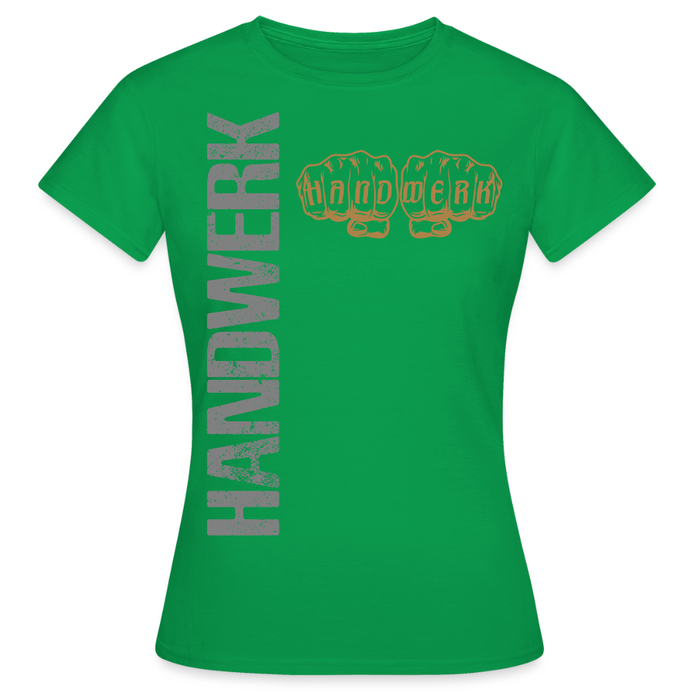 Frauen T-Shirt "Handwerk24" Kelly Green Frauen T-Shirt