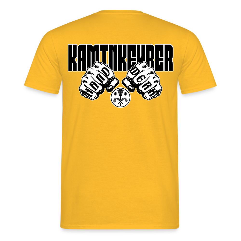 Unisex T-Shirt "Kaminkehrer" Gelb Männer T-Shirt