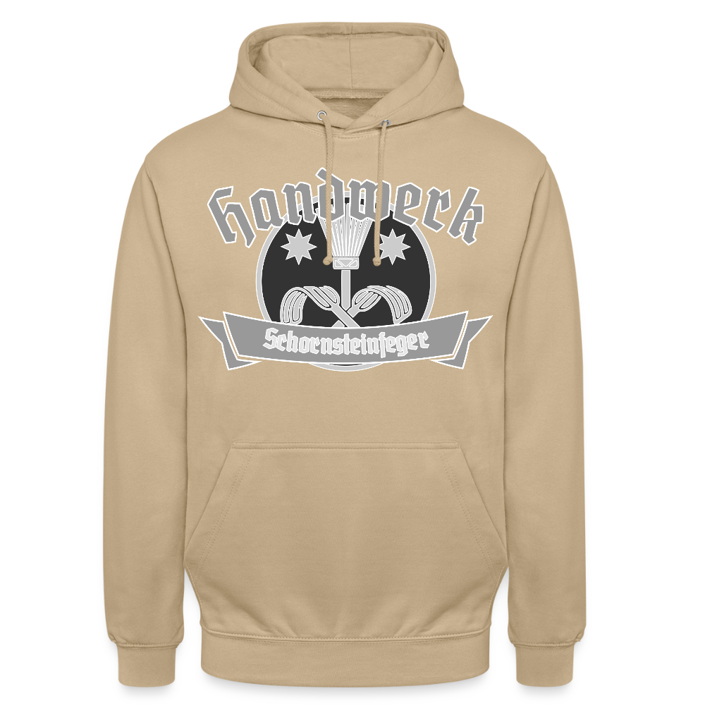 Unisex Hoodie "Schornsteinfeger" Beige Unisex Hoodie